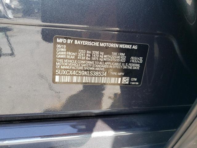 5UXCX4C59KLS38534 BMW X7 Xdrive50i