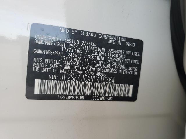 JF2SKAJCXRH416364 Subaru Forester Wilderness