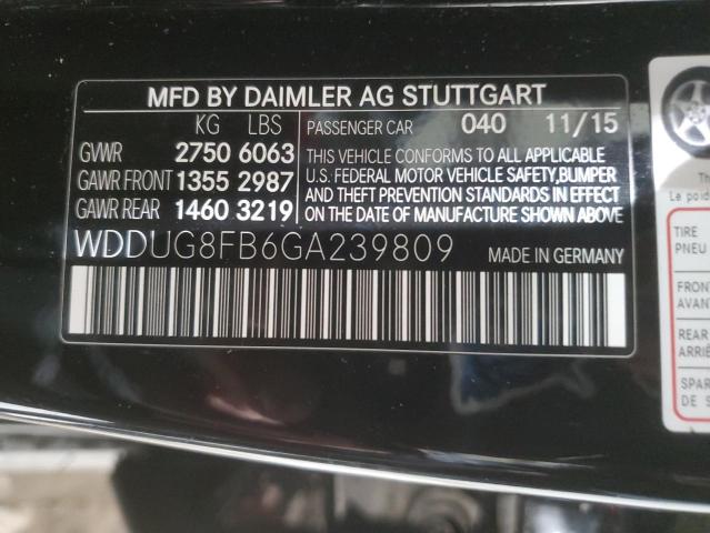 WDDUG8FB6GA239809 Mercedes-Benz S 550 4matic