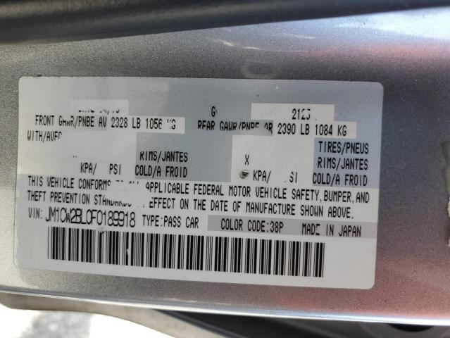 JM1CW2BL0F0189918 Mazda 5 SPORT