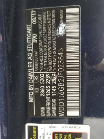 WDD1J6GB2JF023845 Mercedes-Benz E 400 4matic