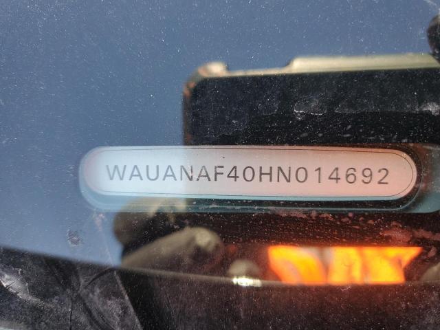 WAUANAF40HN014692 Audi A4 PREMIUM