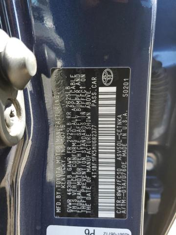 4T1BF1FK5HU682377 Toyota CAMRY LE
