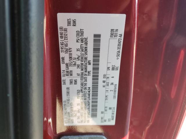 1FMCU9J90FUA40434 Ford Escape Titanium