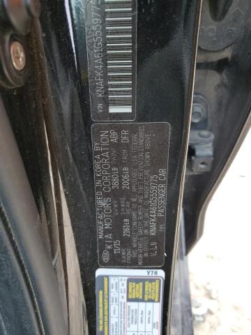 KNAFK4A61G5559775 KIA FORTE LX
