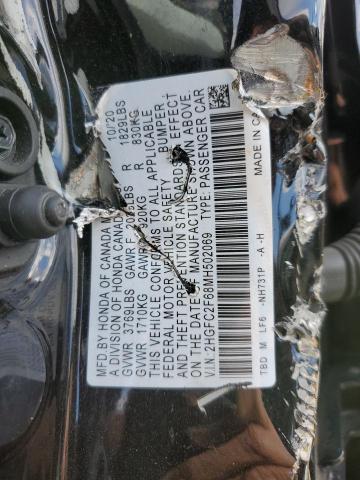 2HGFC2F68MH502069 Honda Civic Lx
