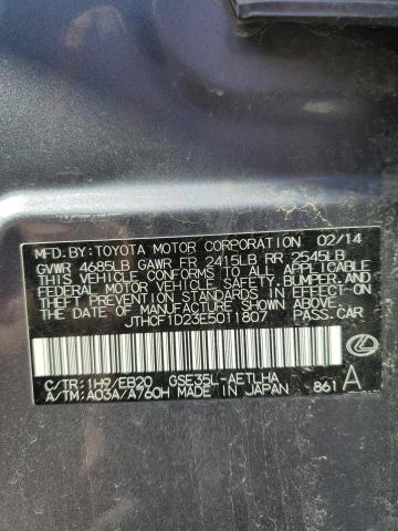 JTHCF1D23E5011807 Lexus IS 250