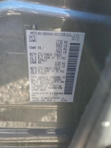 5N1DL1FS4PC350646 Infiniti QX60 LUXE