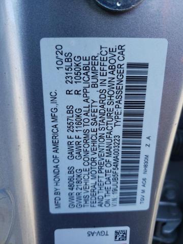 19UUB5F54MA003223 Acura Tlx Tech A