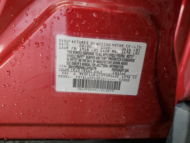 3N1CP5DV4LL515279 Nissan KICKS SR