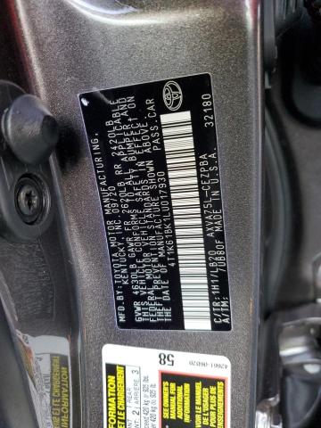 4T1K61BK1LU017930 Toyota CAMRY XSE