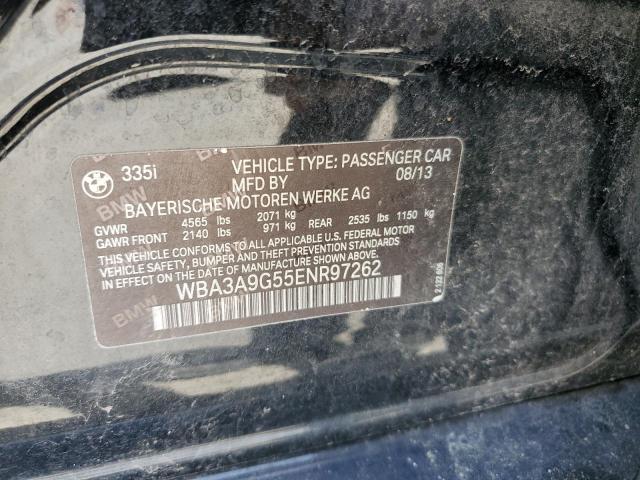 WBA3A9G55ENR97262 BMW 335 I