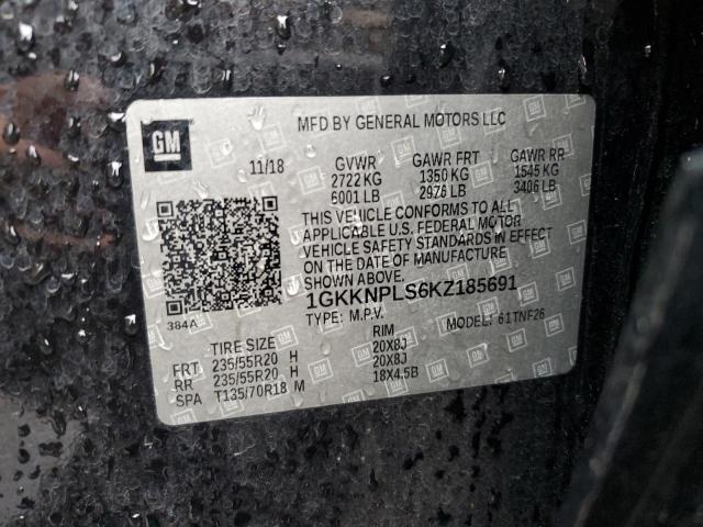 1GKKNPLS6KZ185691 GMC Acadia Denali