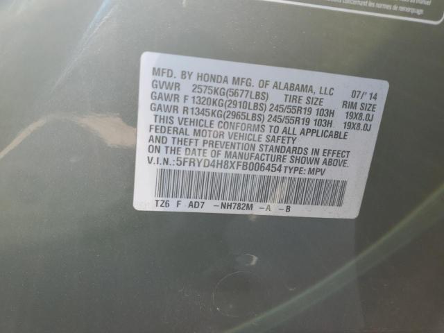 5FRYD4H8XFB006454 Acura Mdx Advance