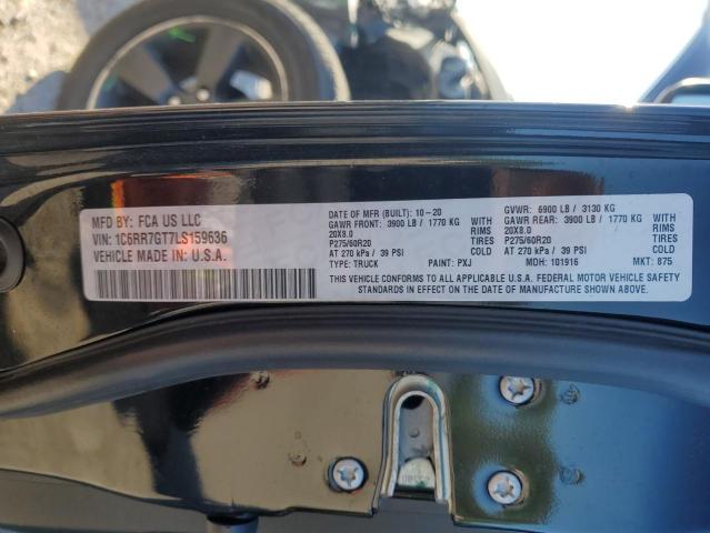 1C6RR7GT7LS159636 RAM 1500 Classic Warlock