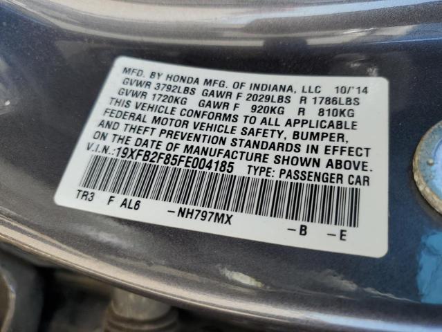 19XFB2F85FE004185 Honda CIVIC EX