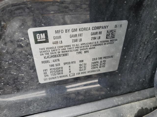 KL4CJHSB3GB736981 Buick Encore Premium