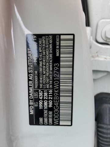WDD3G4EB9KW012793 Mercedes-Benz A 220