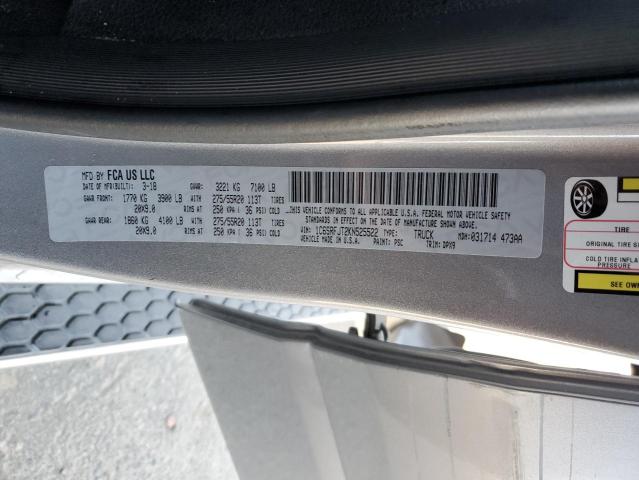 1C6SRFJT2KN525522 RAM 1500 Laie
