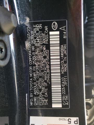 JTHX6JBH8P2156032 Lexus Ux 250h Base