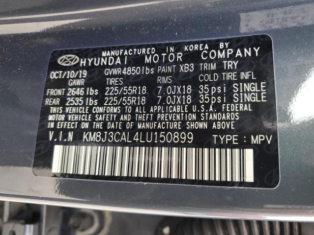 KM8J3CAL4LU150899 Hyundai Tucson Limited