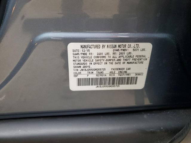 JN1BJ0RR0GM265725 Infiniti QX50