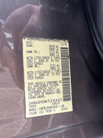 1N6BA1F42HN524462 Nissan Titan Xd Sl