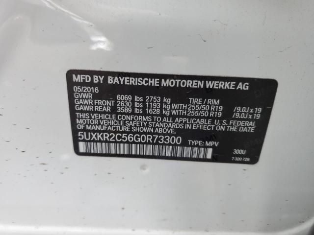 5UXKR2C56G0R73300 BMW X5 Sdrive35i