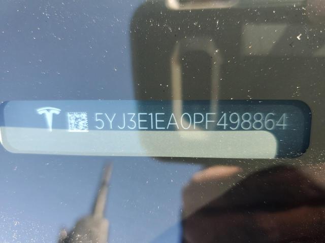 5YJ3E1EA0PF498864 Tesla MODEL 3