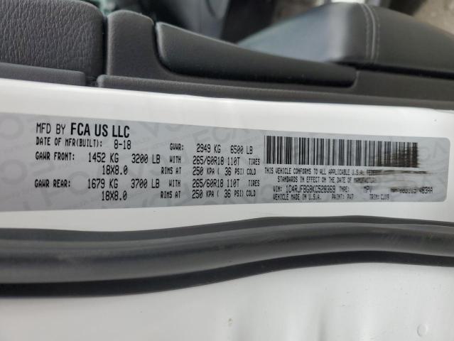 1C4RJFBG8KC528369 Jeep Grand Cherokee Limited