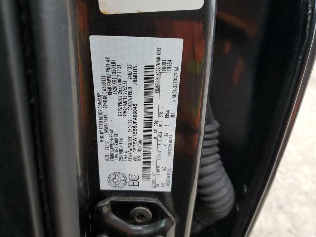 1FTEW1EB5JFA66045 Ford F150 Supercrew