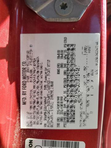 3FA6P0HD3LR169467 Ford FUSION SE