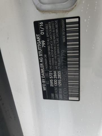 WDDXJ8FB9GA017179 Mercedes-Benz S 550
