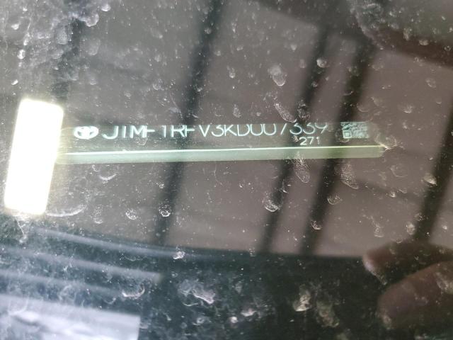 JTMF1RFV3KD007339 Toyota RAV4 LE