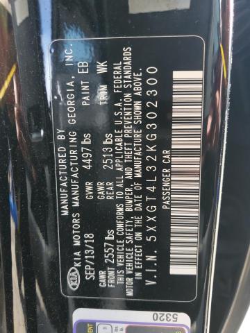 5XXGT4L32KG302300 KIA Optima Lx