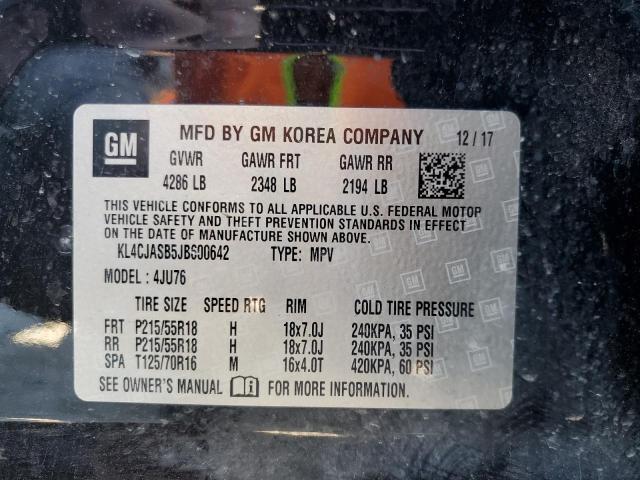 KL4CJASB5JB600642 Buick Encore Preferred