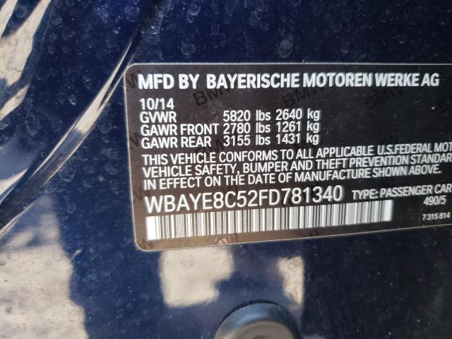 WBAYE8C52FD781340 BMW 750 LI