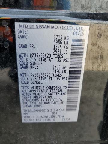 5N1AL0MN9GC513494 Infiniti QX60