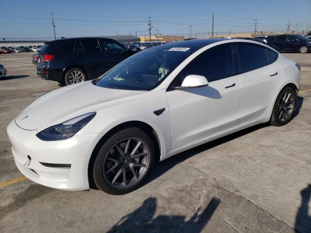 45168524 :رقم المزاد ، 5YJ3E1EA6MF100410 vin ، 2021 Tesla Model 3 مزاد بيع