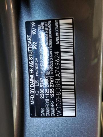 WDDZF8DB5LA749624 Mercedes-Benz E 350