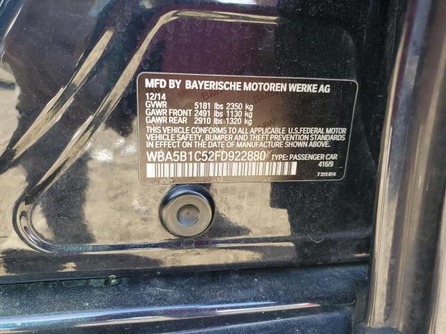 WBA5B1C52FD922880 BMW 535 I