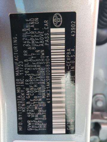 4T1K31AK9RU068904 Toyota CAMRY XSE