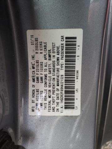 1HGCR2F89HA021528 Honda ACCORD EXL
