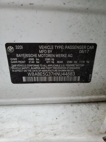 WBA8E5G37HNU44683 BMW 320 XI