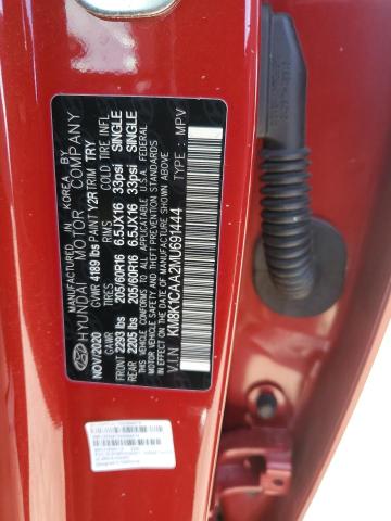 KM8K1CAA2MU691444 Hyundai Kona Se