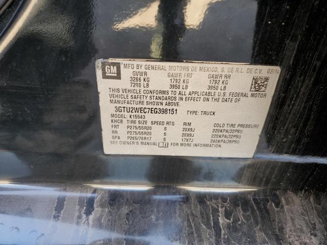 3GTU2WEC7EG398151 GMC Sierra K1500 Denali