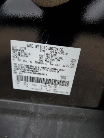 1FM5K8GT8GGB83272 Ford EXPLORER SPORT