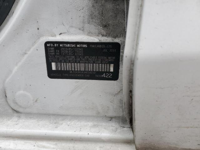 ML32A3HJXJH014210 Mitsubishi MIRAGE ES