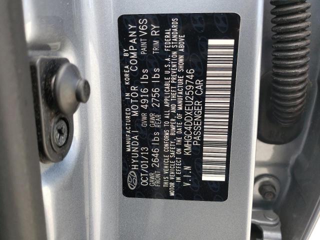 KMHGC4DDXEU259746 Hyundai Genesis 3.8l