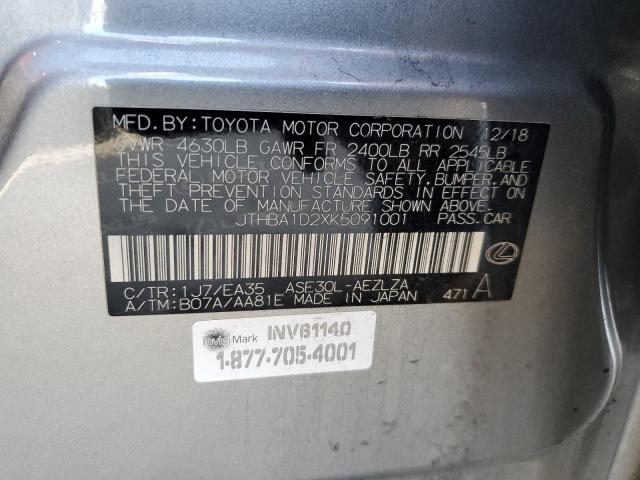 JTHBA1D2XK5091001 Lexus IS 300